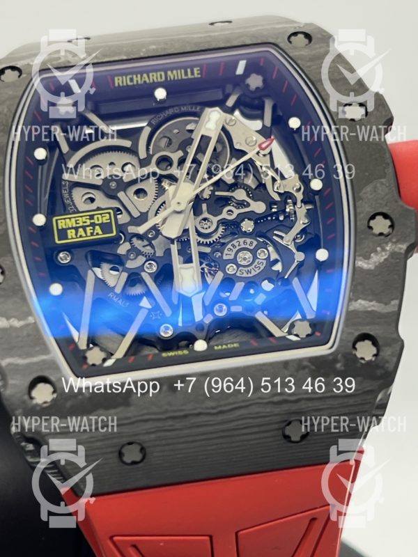 Товар Richard Mille RM 035-02 Rafa Carbon Black Red V3 Art 12188 Фото 5 - Richard Mille RM 035-02 Rafa Carbon Black Red V3 Art 12188