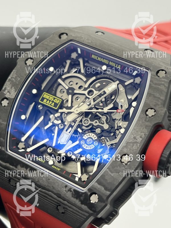 Товар Richard Mille RM 035-02 Rafa Carbon Black Red V3 Art 12188 Фото 6 - Richard Mille RM 035-02 Rafa Carbon Black Red V3 Art 12188