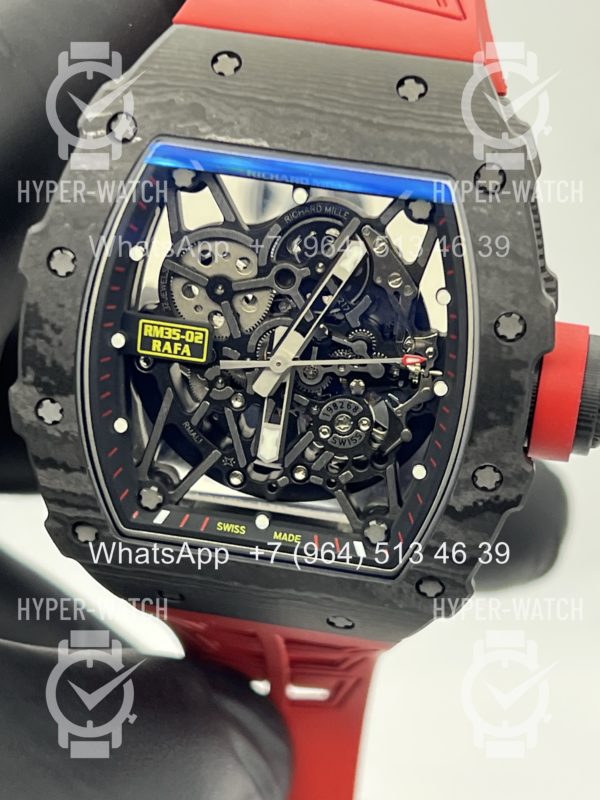 Товар Richard Mille RM 035-02 Rafa Carbon Black Red V3 Art 12188 Фото 8 - Richard Mille RM 035-02 Rafa Carbon Black Red V3 Art 12188