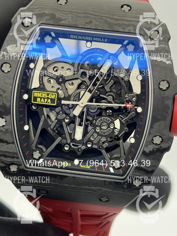 Товар Richard Mille RM 035-02 Rafa Carbon Black Red V3 Art 12188 Фото 9 - Richard Mille RM 035-02 Rafa Carbon Black Red V3 Art 12188