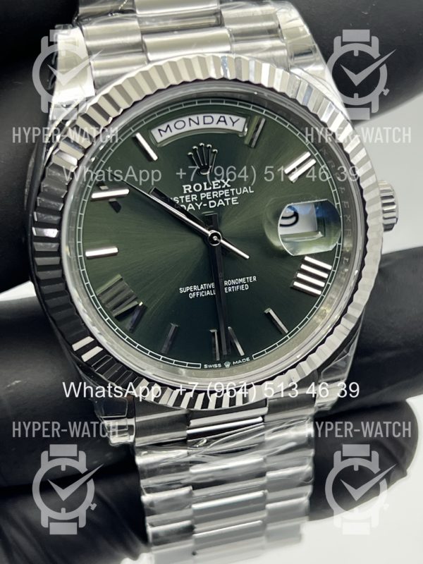 Фото 5 - Rolex Day-Date 40mm 228239-0033 Steel Green