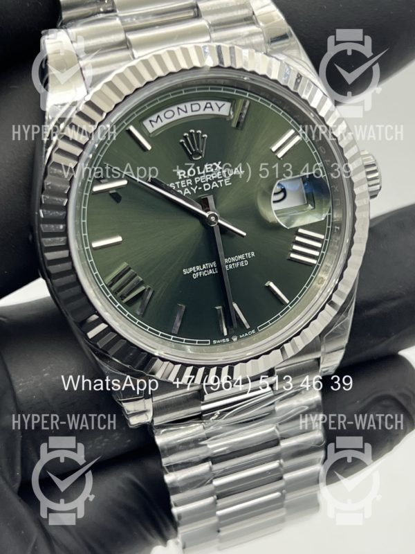 Фото 8 - Rolex Day-Date 40mm 228239-0033 Steel Green