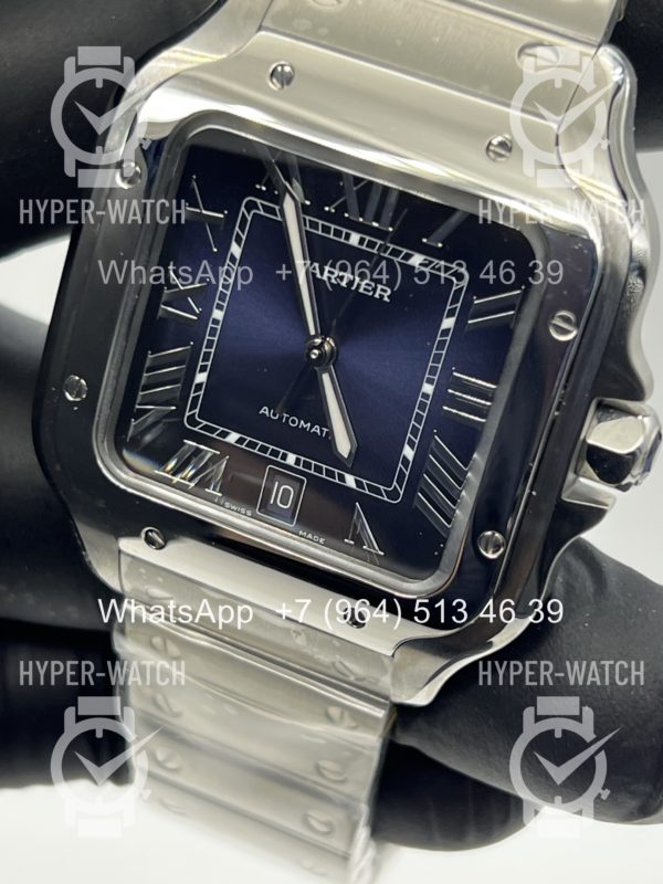 Фото 3 - Cartier Santos de Cartier 40mm WSSA0013 Blue