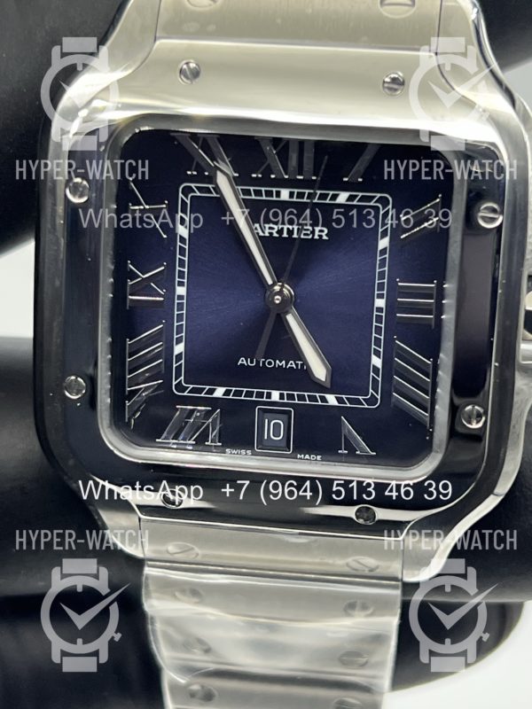 Фото 6 - Cartier Santos de Cartier 40mm WSSA0013 Blue