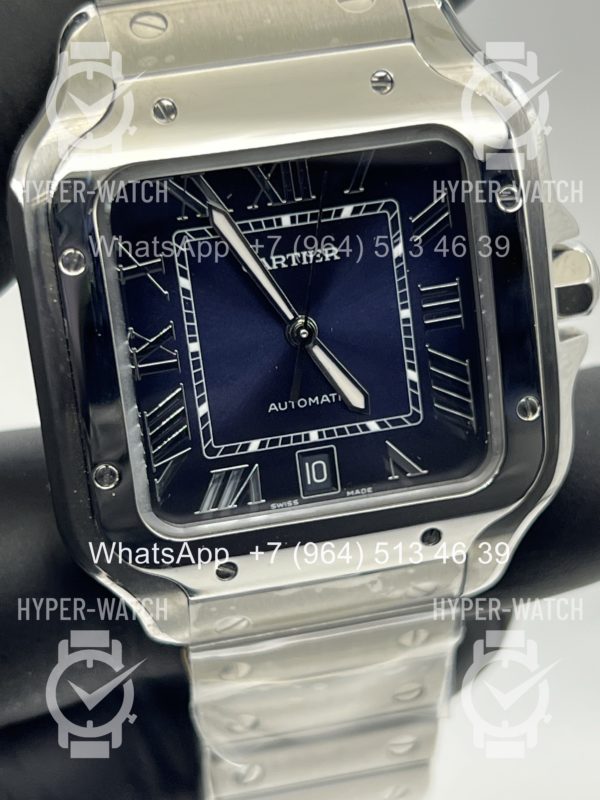 Фото 7 - Cartier Santos de Cartier 40mm WSSA0013 Blue