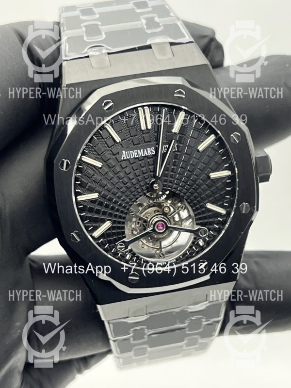 Фото 7 - Audemars Piguet Royal Oak Tourbillon 41mm 26522CE.OO.1225CE.01 Steel Black