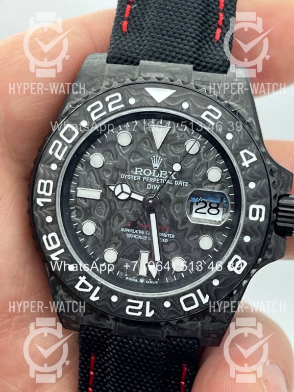 Товар Rolex GMT Master II 40mm Carbon DIW Black Фото 5 - Rolex GMT Master II 40mm Carbon DIW Black