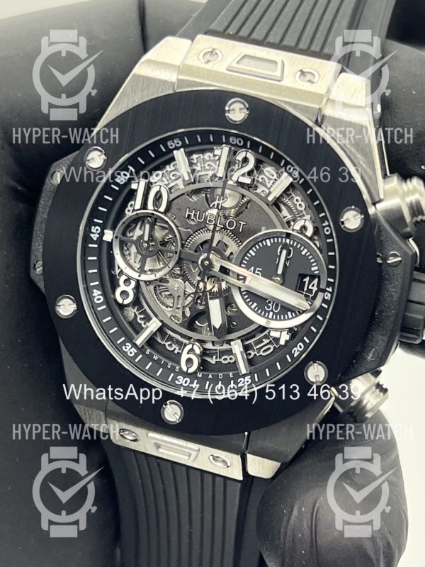 Фото 2 - Hublot Big Bang Unico 42mm 421.NM.1170.RX Black Steel