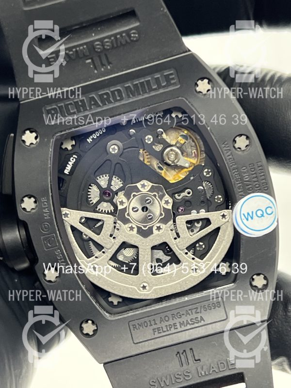 Товар Richard Mille RM 011-FM Black Phantom Фото 12 - Richard Mille RM 011-FM Black Phantom