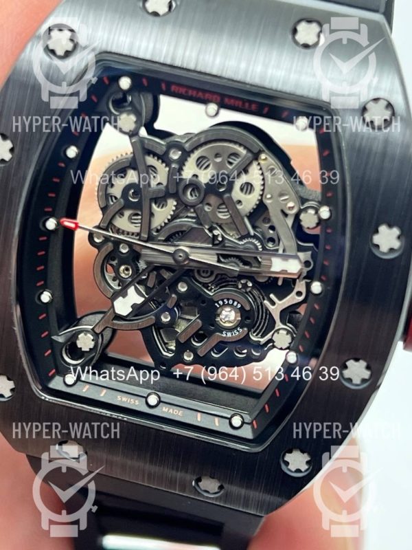 Товар Richard Mille RM 055 Steel Black Фото 2 - Richard Mille RM 055 Steel Black