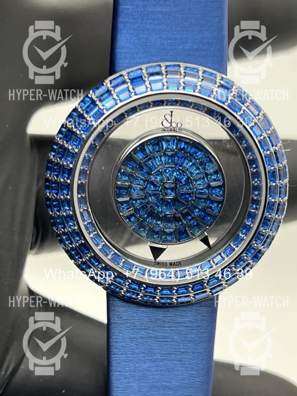 Товар Jacob & Co Brilliant Mystery Baguette All Blue Фото 2 - Jacob & Co Brilliant Mystery Baguette All Blue