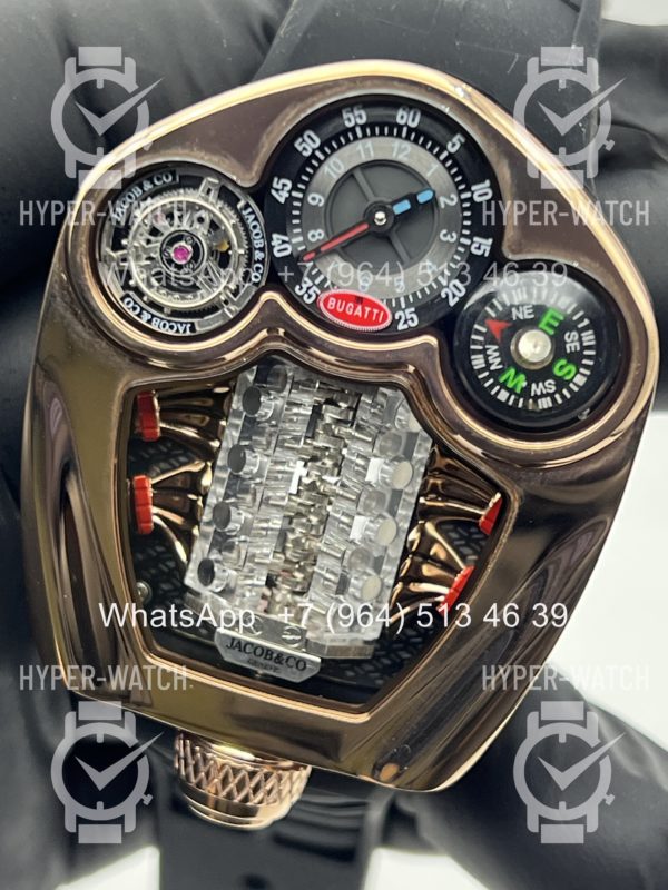 Фото 2 - Jacob & Co Bugatti Tourbillon BU300.40.AA.AA.A