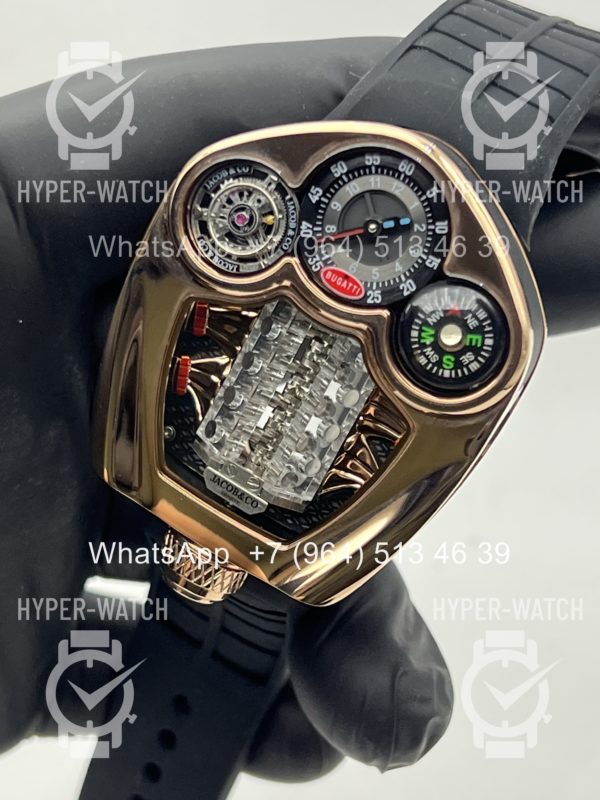 Фото 8 - Jacob & Co Bugatti Tourbillon BU300.40.AA.AA.A