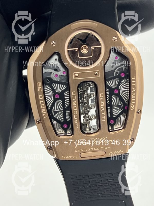 Фото 17 - Jacob & Co Bugatti Tourbillon BU300.40.AA.AA.A