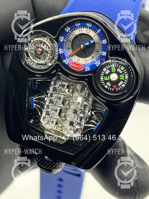 Товар Jacob & Co Bugatti Tourbillon BU300.21.AA Фото 3 - Jacob & Co Bugatti Tourbillon BU300.21.AA