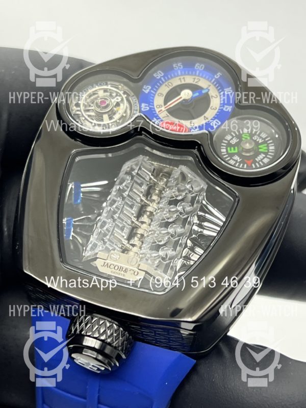 Товар Jacob & Co Bugatti Tourbillon BU300.21.AA Фото 4 - Jacob & Co Bugatti Tourbillon BU300.21.AA
