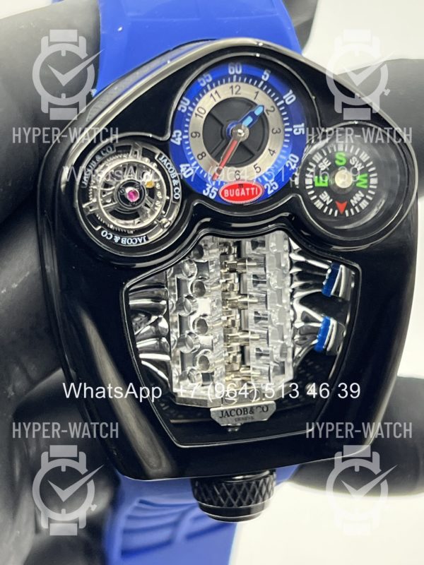 Товар Jacob & Co Bugatti Tourbillon BU300.21.AA Фото 6 - Jacob & Co Bugatti Tourbillon BU300.21.AA