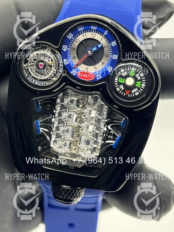 Товар Jacob & Co Bugatti Tourbillon BU300.21.AA Фото 7 - Jacob & Co Bugatti Tourbillon BU300.21.AA