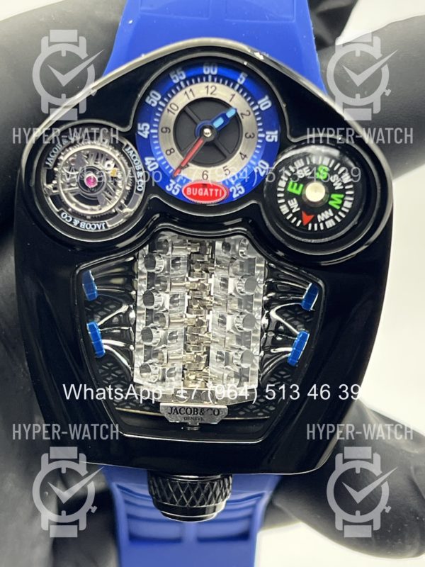 Товар Jacob & Co Bugatti Tourbillon BU300.21.AA Фото 8 - Jacob & Co Bugatti Tourbillon BU300.21.AA