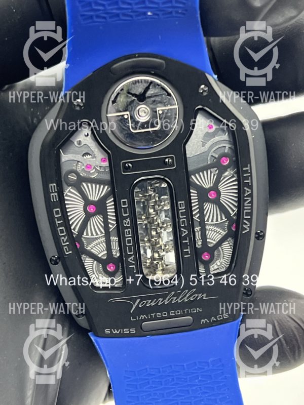 Товар Jacob & Co Bugatti Tourbillon BU300.21.AA Фото 15 - Jacob & Co Bugatti Tourbillon BU300.21.AA