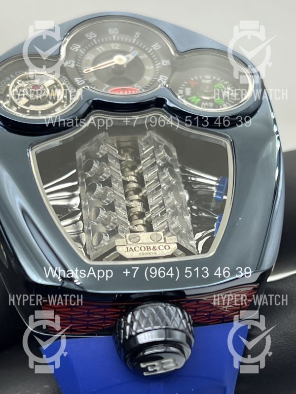 Фото 6 - Jacob & Co Bugatti Tourbillon BU300.22.AA.AA.B Blue