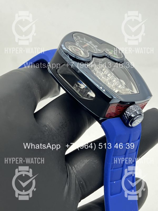 Фото 9 - Jacob & Co Bugatti Tourbillon BU300.22.AA.AA.B Blue