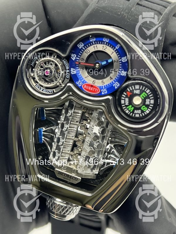 Фото 3 - Jacob & Co Bugatti Tourbillon BU300.20.AA.AA.A