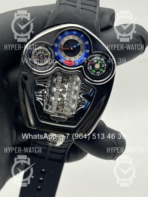 Фото 7 - Jacob & Co Bugatti Tourbillon BU300.20.AA.AA.A