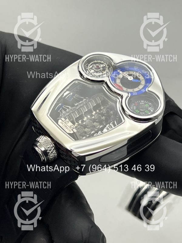 Фото 8 - Jacob & Co Bugatti Tourbillon BU300.20.AA.AA.A