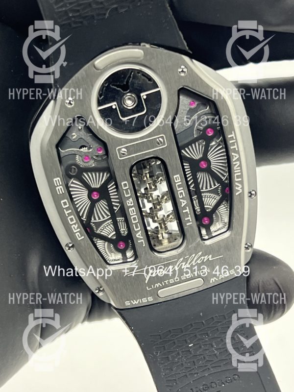 Фото 18 - Jacob & Co Bugatti Tourbillon BU300.20.AA.AA.A