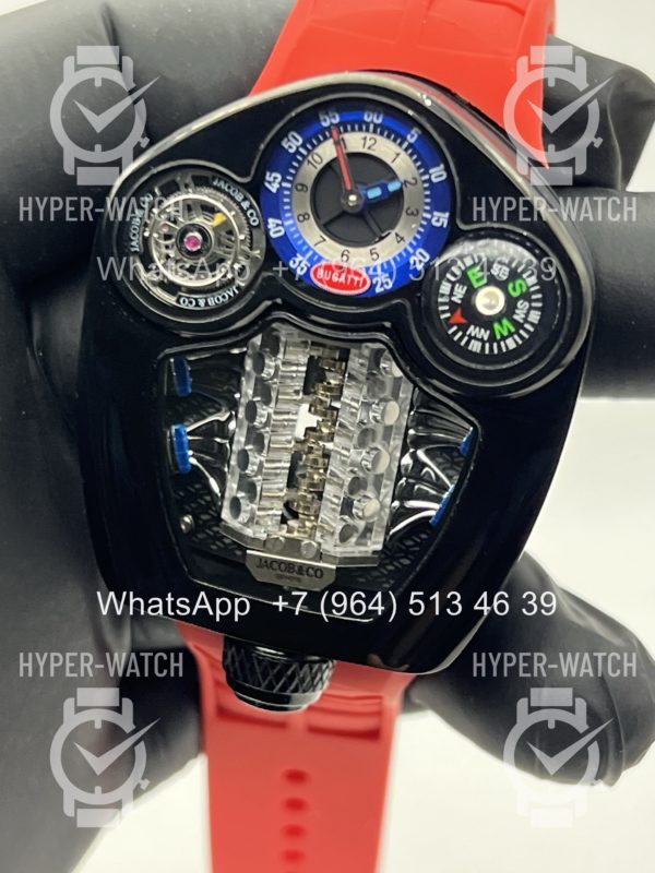 Фото 2 - Jacob & Co Bugatti Tourbillon BU300.21.AA.AA