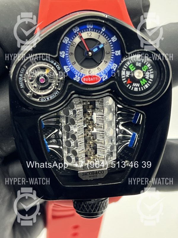 Фото 3 - Jacob & Co Bugatti Tourbillon BU300.21.AA.AA