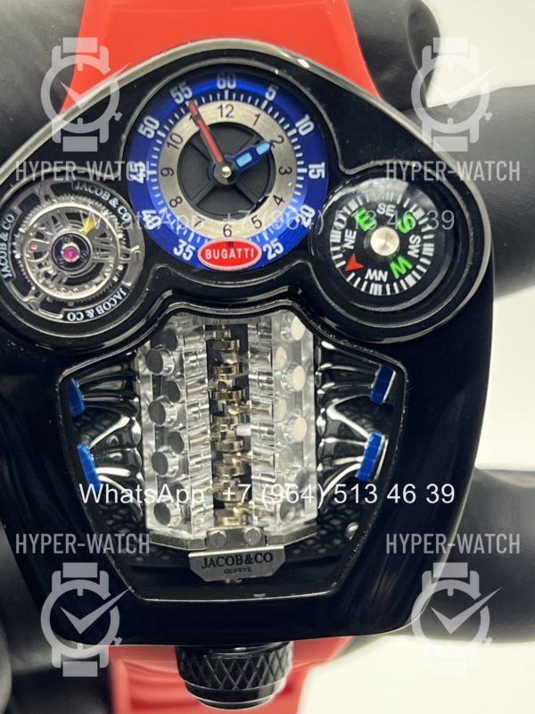 Фото 4 - Jacob & Co Bugatti Tourbillon BU300.21.AA.AA
