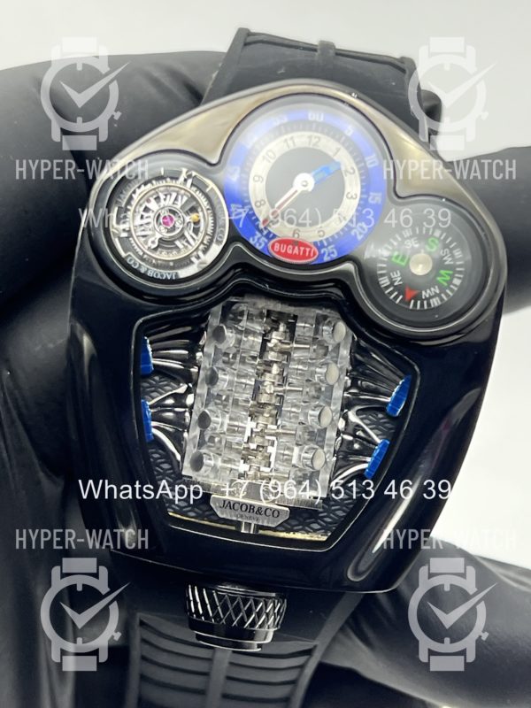Товар Jacob & Co Bugatti Tourbillon BU300.21.AA.AA.A Фото 3 - Jacob & Co Bugatti Tourbillon BU300.21.AA.AA.A
