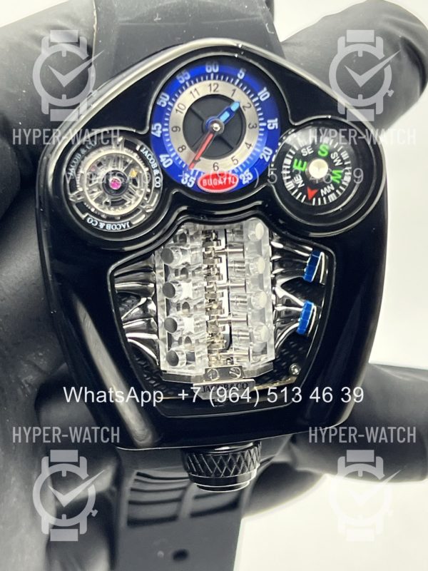 Товар Jacob & Co Bugatti Tourbillon BU300.21.AA.AA.A Фото 4 - Jacob & Co Bugatti Tourbillon BU300.21.AA.AA.A