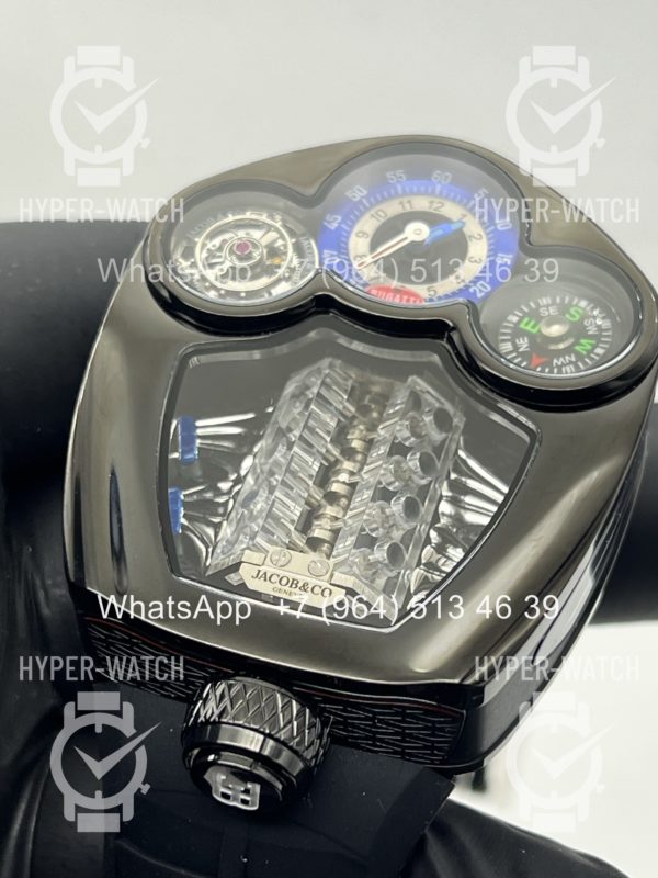 Товар Jacob & Co Bugatti Tourbillon BU300.21.AA.AA.A Фото 6 - Jacob & Co Bugatti Tourbillon BU300.21.AA.AA.A