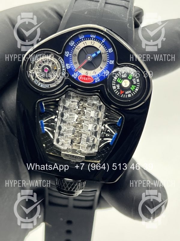 Товар Jacob & Co Bugatti Tourbillon BU300.21.AA.AA.A Фото 7 - Jacob & Co Bugatti Tourbillon BU300.21.AA.AA.A