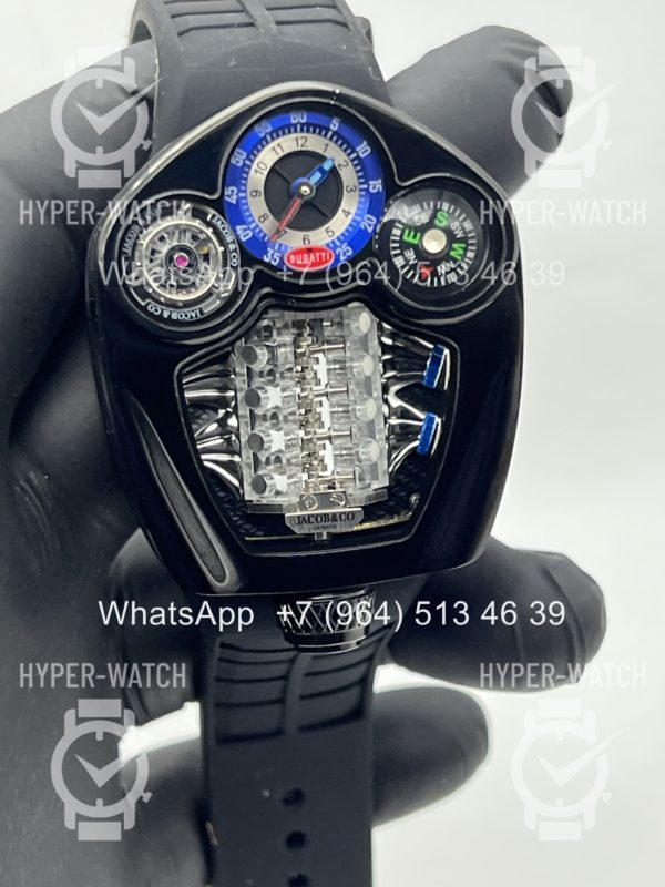 Товар Jacob & Co Bugatti Tourbillon BU300.21.AA.AA.A Фото 10 - Jacob & Co Bugatti Tourbillon BU300.21.AA.AA.A