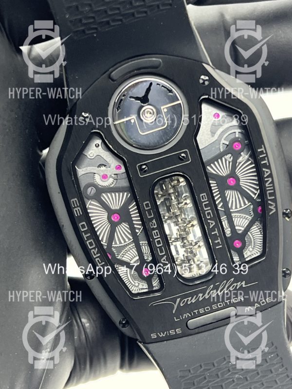 Товар Jacob & Co Bugatti Tourbillon BU300.21.AA.AA.A Фото 18 - Jacob & Co Bugatti Tourbillon BU300.21.AA.AA.A