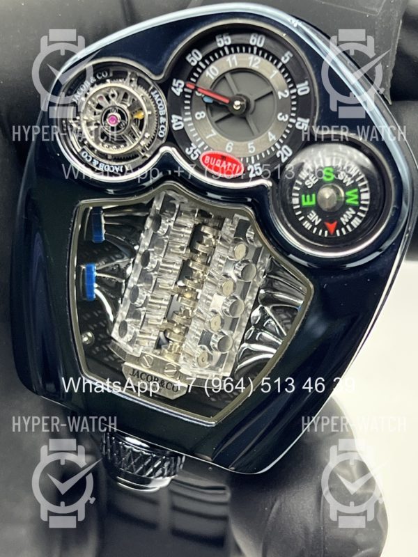 Товар Jacob & Co Bugatti Tourbillon BU300.22.AA.AA.B Фото 7 - Jacob & Co Bugatti Tourbillon BU300.22.AA.AA.B