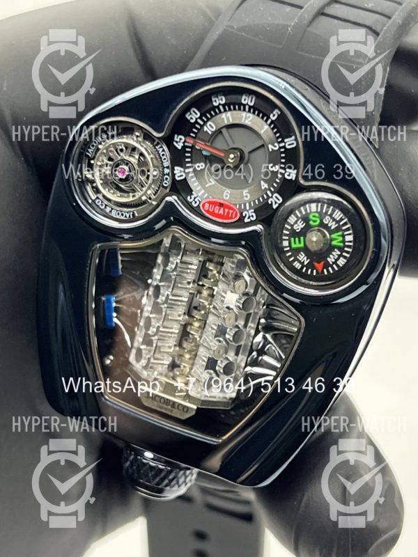 Товар Jacob & Co Bugatti Tourbillon BU300.22.AA.AA.B Фото 10 - Jacob & Co Bugatti Tourbillon BU300.22.AA.AA.B