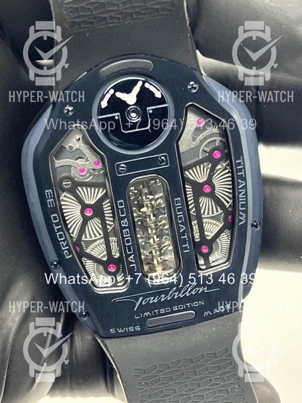Товар Jacob & Co Bugatti Tourbillon BU300.22.AA.AA.B Фото 17 - Jacob & Co Bugatti Tourbillon BU300.22.AA.AA.B