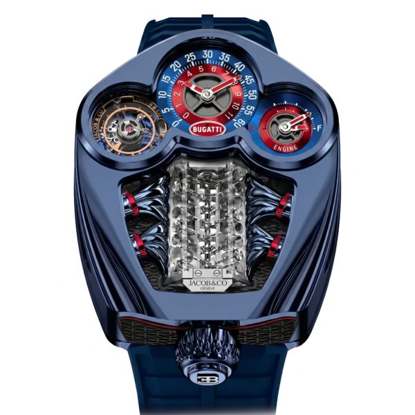 Фото 1 - Jacob & Co Bugatti Tourbillon BU300.22.AA.AA.B Blue