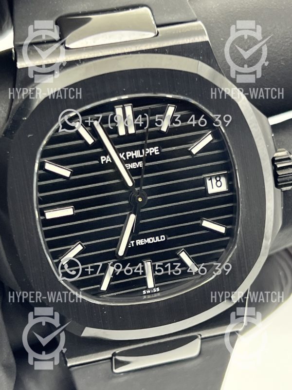 Фото 4 - Patek Philippe Nautilus 40mm Black 5711 AET Remould