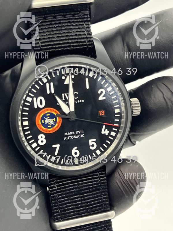 Товар IWC Pilot`s Watches IW324712 Mark XVIII Top Gun SFTI Black Фото 2 - IWC Pilot`s Watches IW324712 Mark XVIII Top Gun SFTI Black