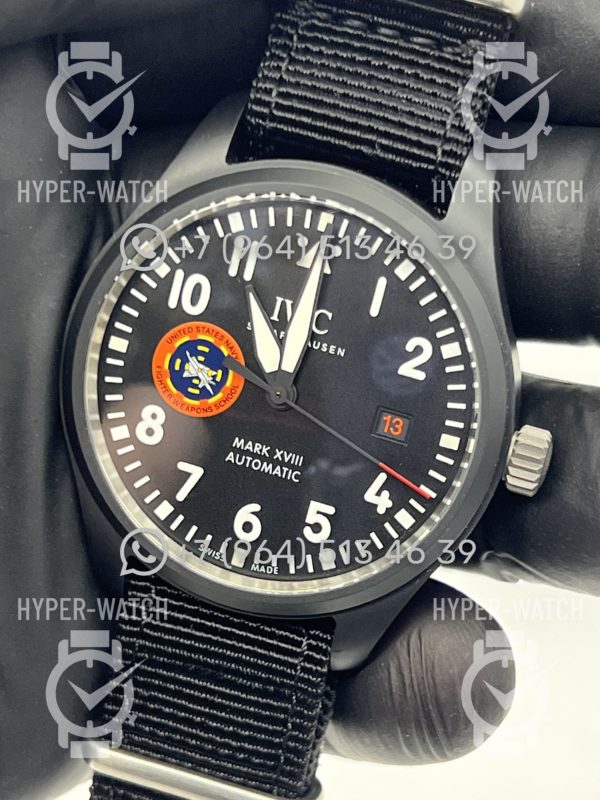 Товар IWC Pilot`s Watches IW324712 Mark XVIII Top Gun SFTI Black Фото 4 - IWC Pilot`s Watches IW324712 Mark XVIII Top Gun SFTI Black