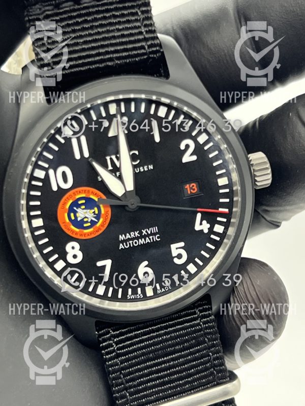 Товар IWC Pilot`s Watches IW324712 Mark XVIII Top Gun SFTI Black Фото 5 - IWC Pilot`s Watches IW324712 Mark XVIII Top Gun SFTI Black