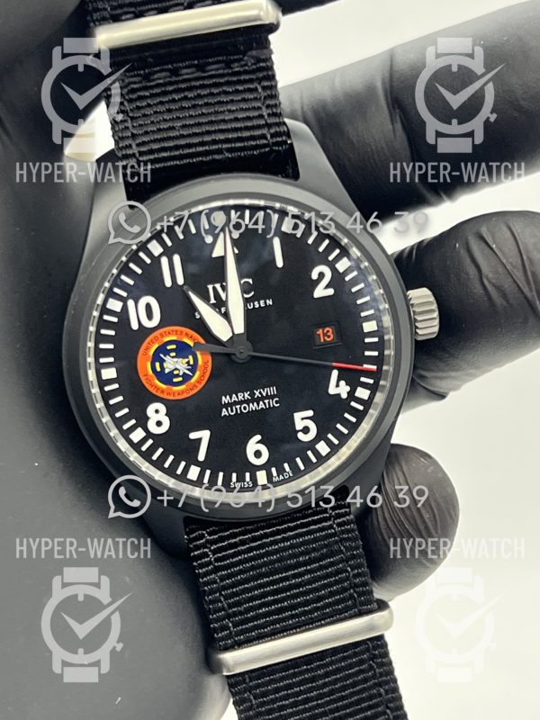 Товар IWC Pilot`s Watches IW324712 Mark XVIII Top Gun SFTI Black Фото 6 - IWC Pilot`s Watches IW324712 Mark XVIII Top Gun SFTI Black