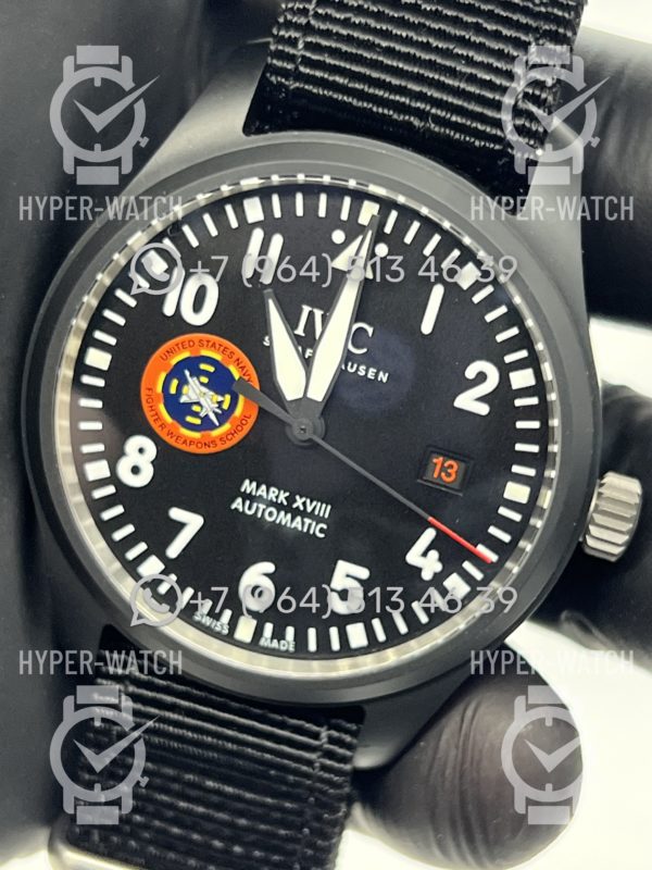 Товар IWC Pilot`s Watches IW324712 Mark XVIII Top Gun SFTI Black Фото 8 - IWC Pilot`s Watches IW324712 Mark XVIII Top Gun SFTI Black