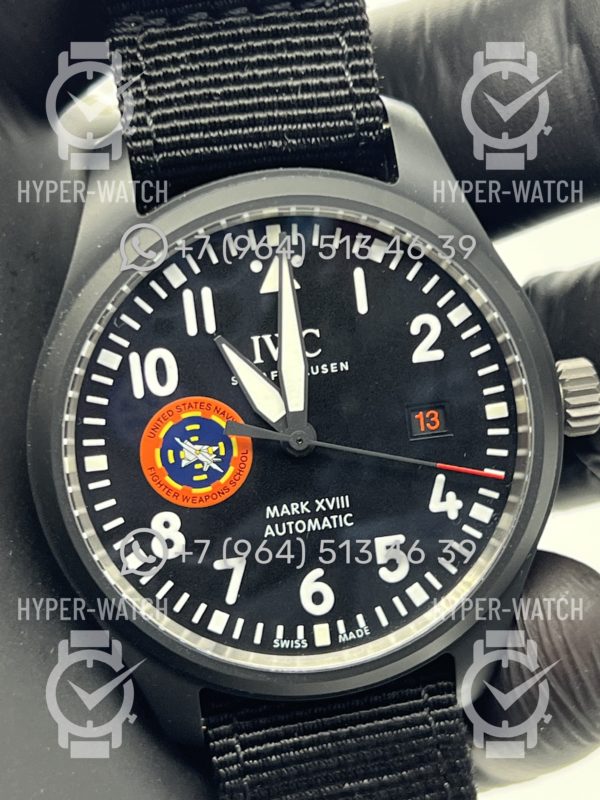 Товар IWC Pilot`s Watches IW324712 Mark XVIII Top Gun SFTI Black Фото 9 - IWC Pilot`s Watches IW324712 Mark XVIII Top Gun SFTI Black